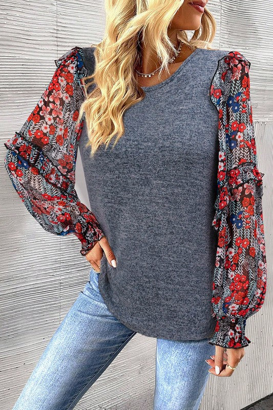 Ruffle Me Darling Top