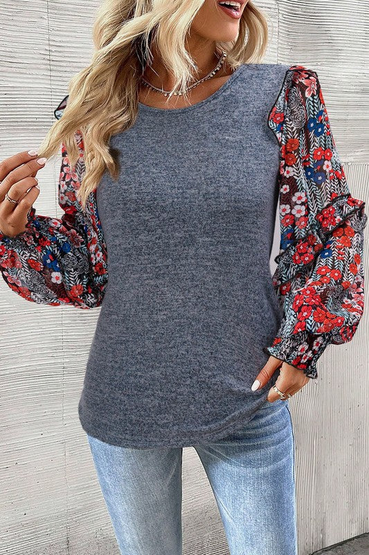 Ruffle Me Darling Top