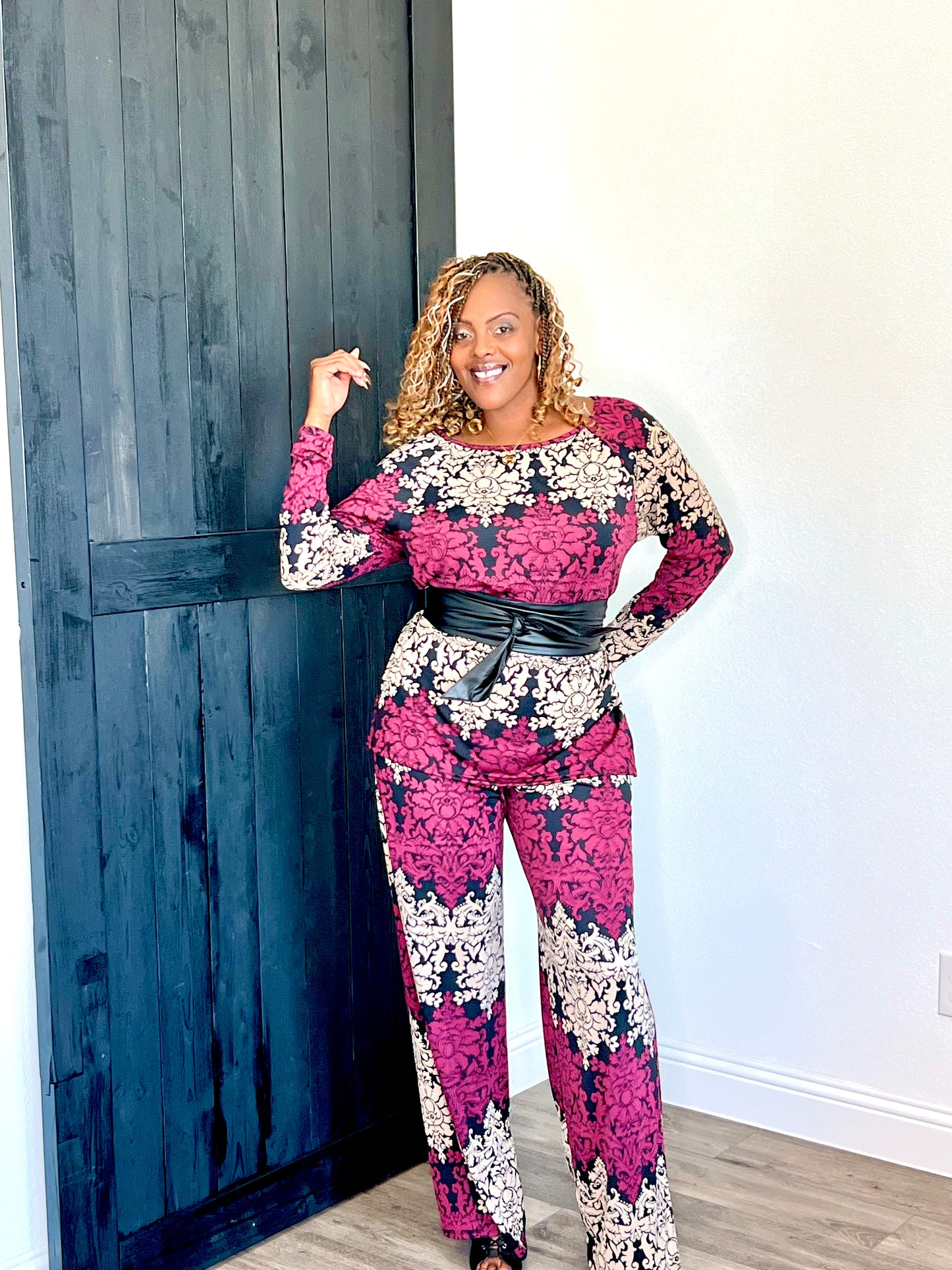It’s A Sure Thing 2 Piece Pants Set