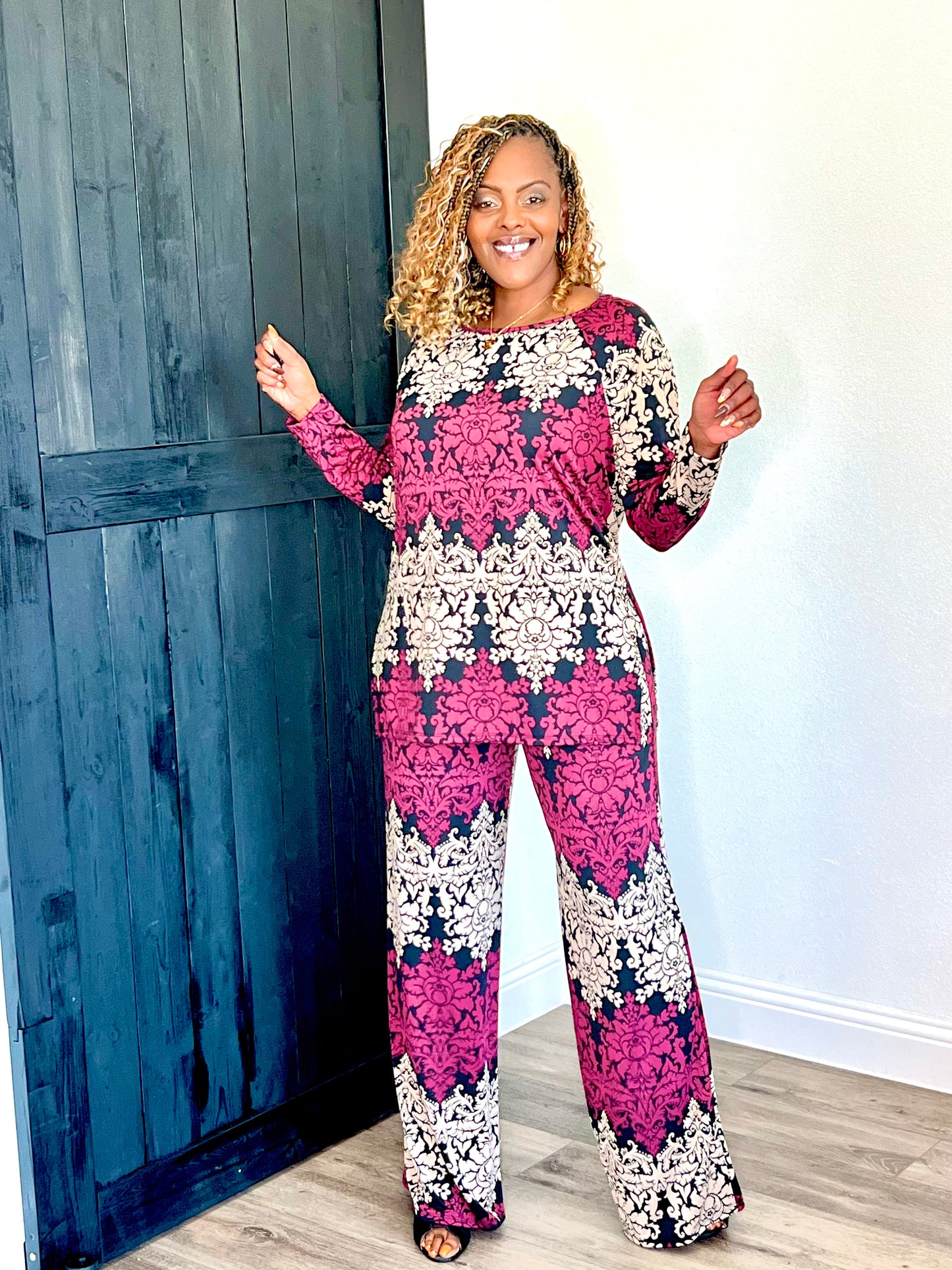 It’s A Sure Thing 2 Piece Pants Set
