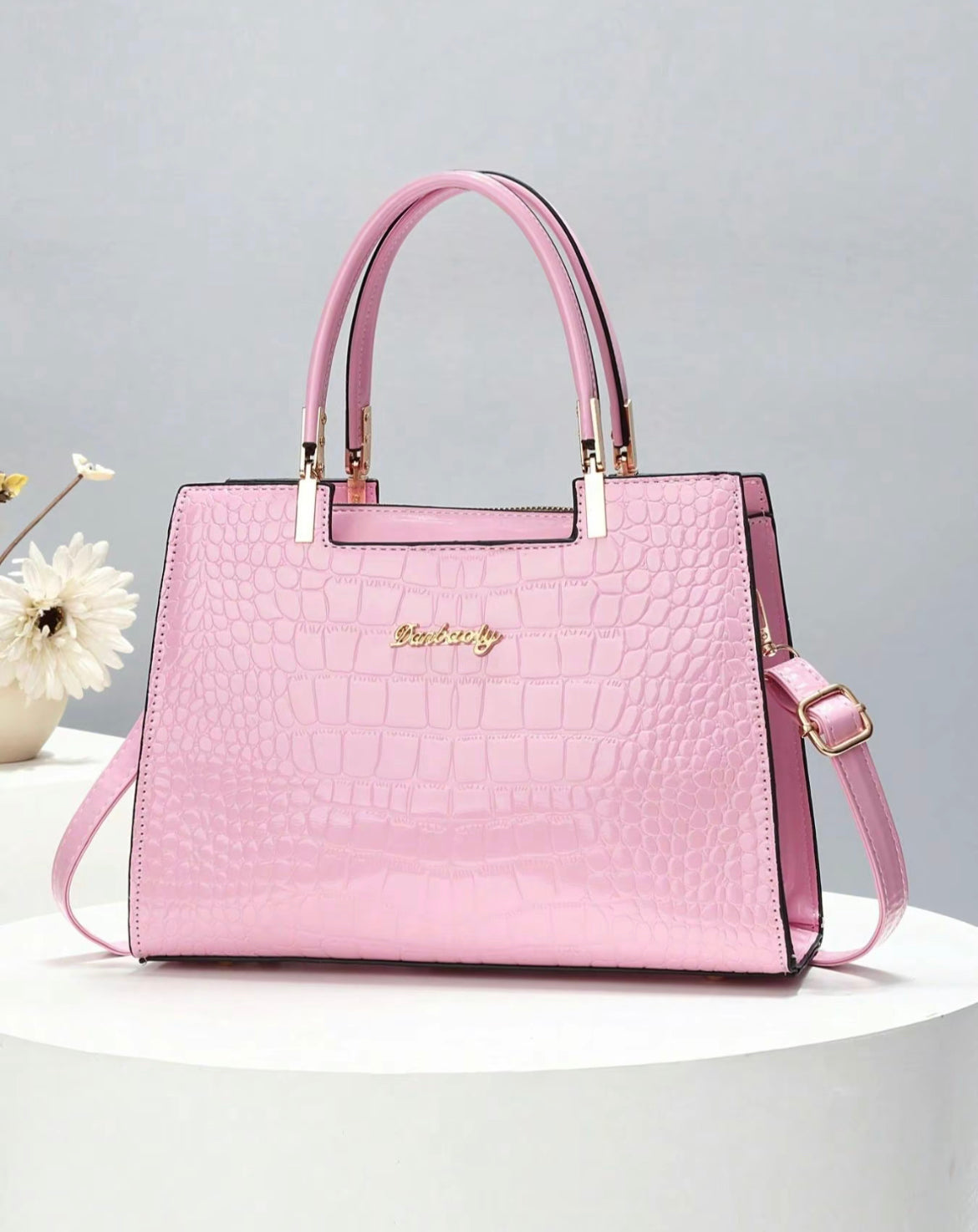 Crocodile Style Crossbody/Handbag