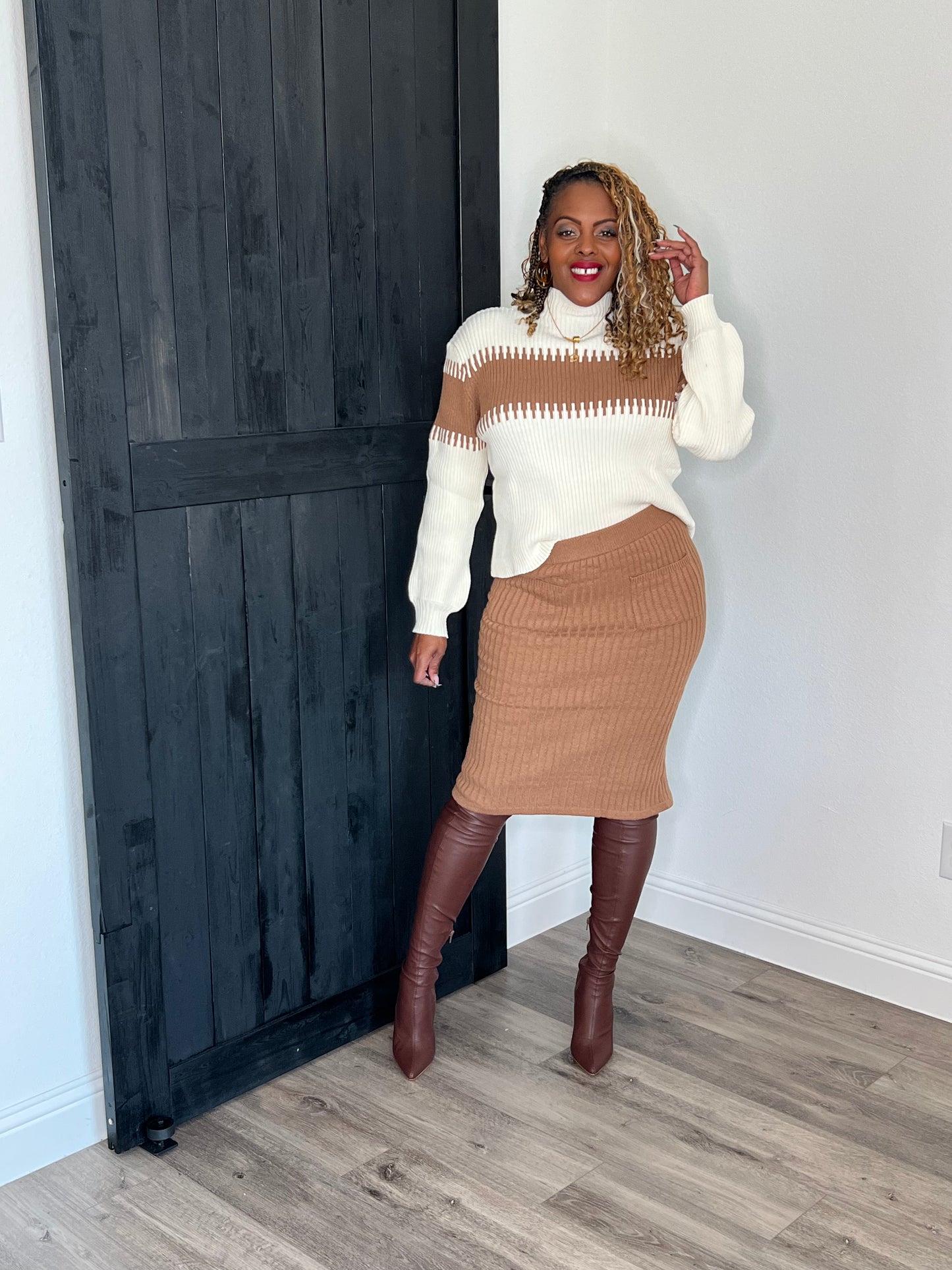 The Winter Slay Skirt Set
