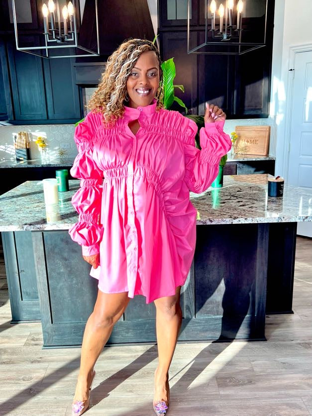 Off The Record Dress | PINK