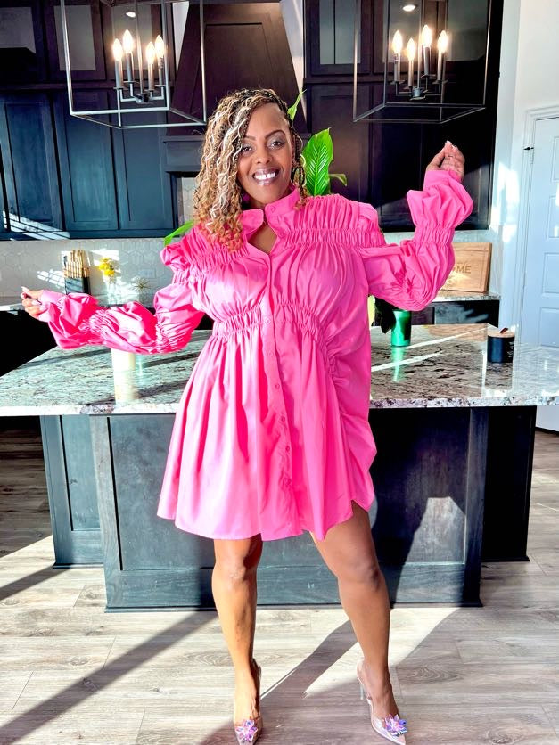 Off The Record Dress | PINK