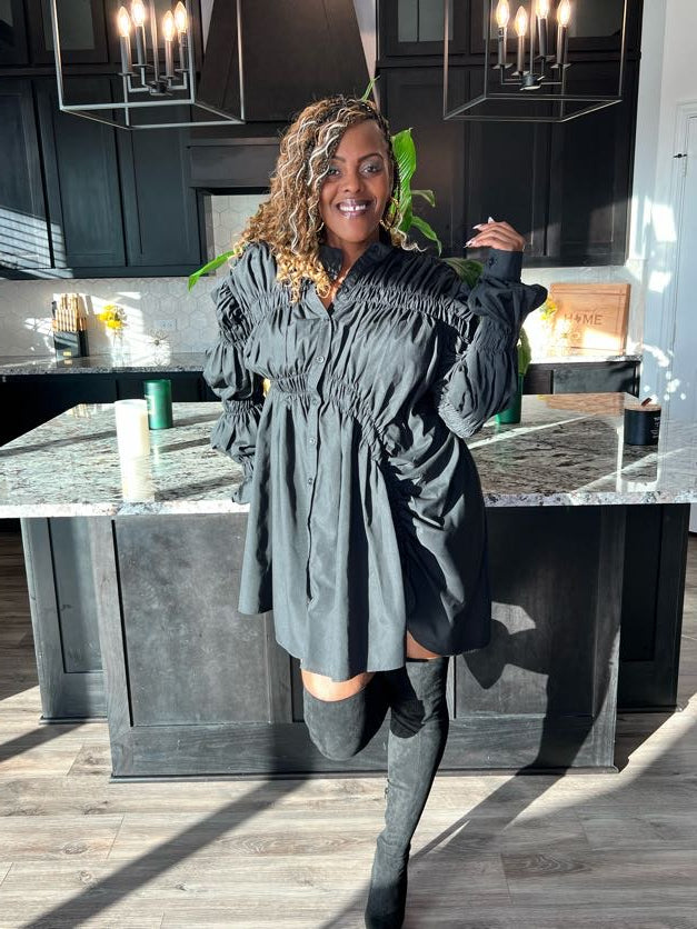 Off The Record Dress | Black