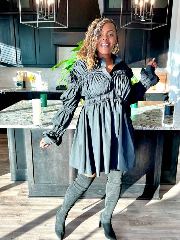 Off The Record Dress | Black
