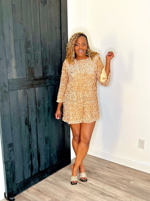 24K Gold Diva Dress