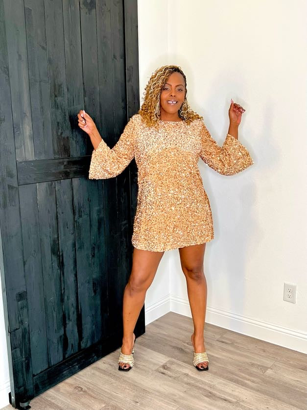 24K Gold Diva Dress