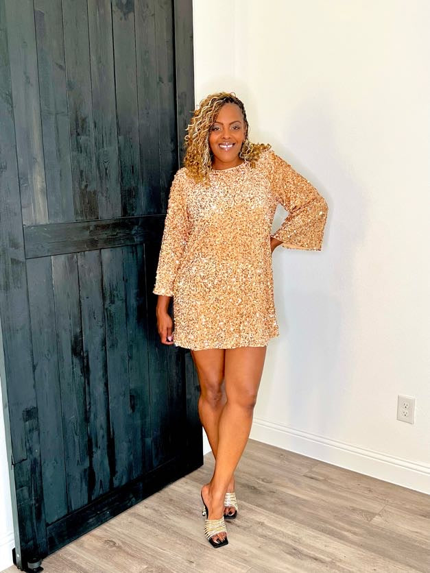 24K Gold Diva Dress