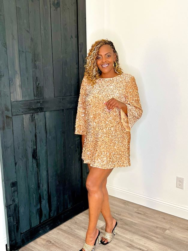 24K Gold Diva Dress
