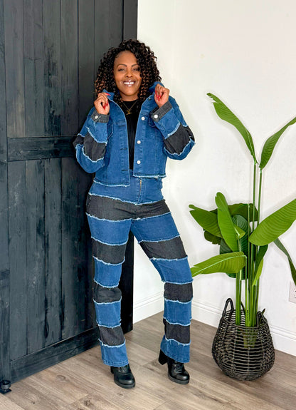 Denim Flow Set