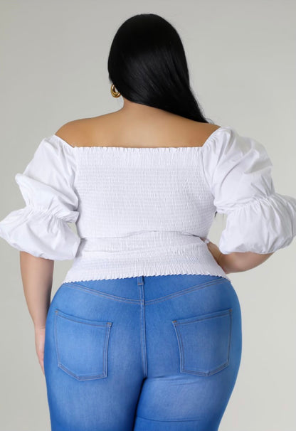 Act Right Off-Shoulder Top